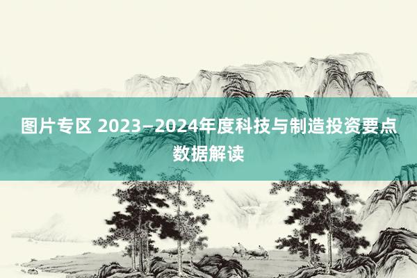 图片专区 2023—2024年度科技与制造投资要点数据解读