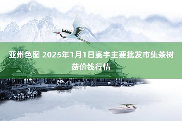 亚州色图 2025年1月1日寰宇主要批发市集茶树菇价钱行情