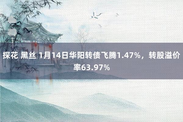 探花 黑丝 1月14日华阳转债飞腾1.47%，转股溢价率63.97%